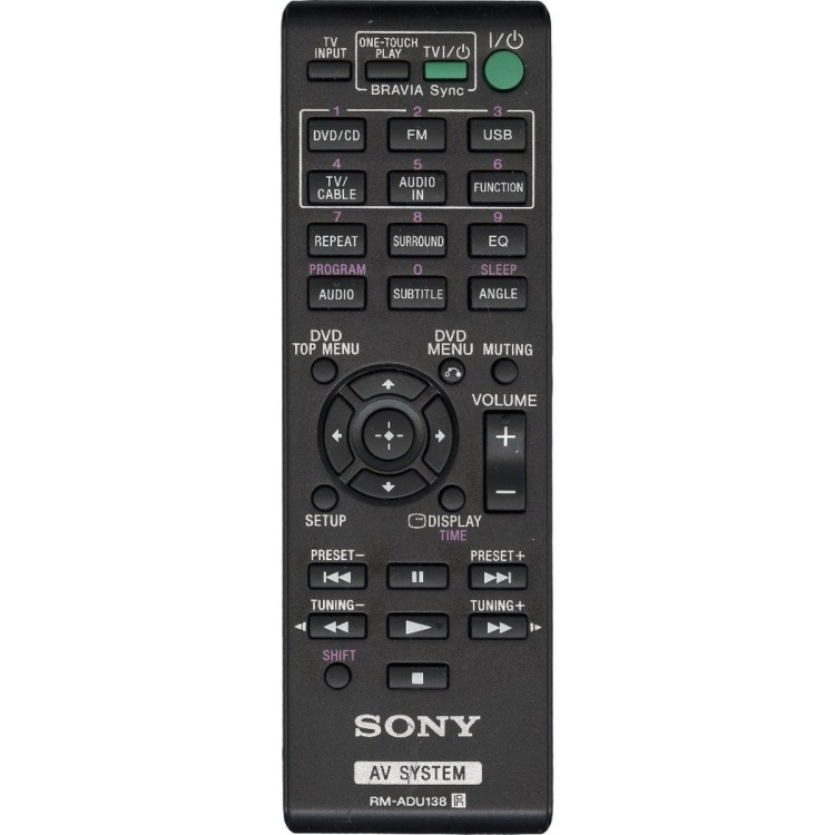 Пульт Sony RM-ADU138