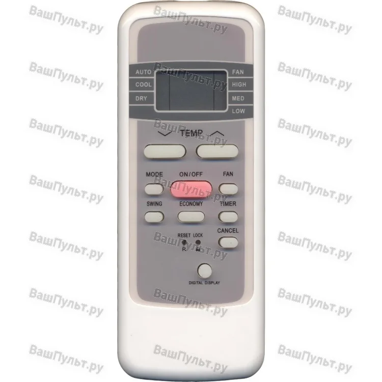 Пульт для кондиционера Daewoo R51K/BGCE (оригинальный)