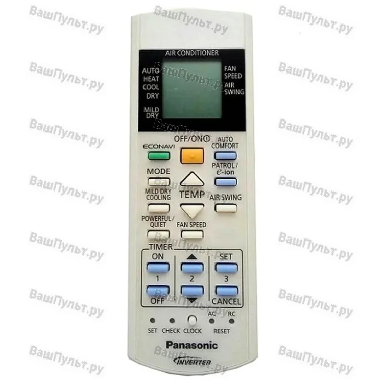 Пульт для кондиционера Panasonic CWA75C3762 (оригинальный)