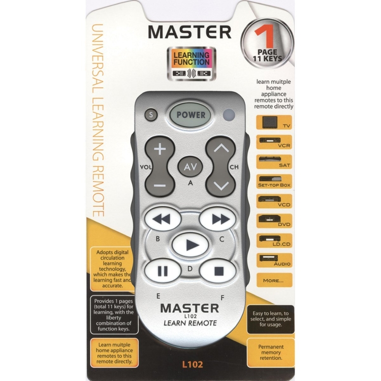 Универсальный пульт Master L102