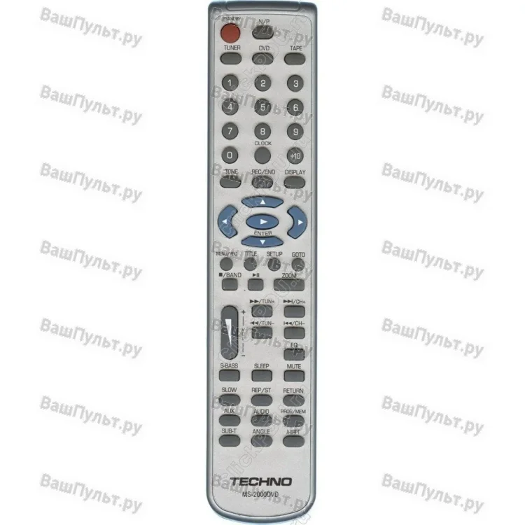 Пульт Techno MS-2000DVD (оригинальный)