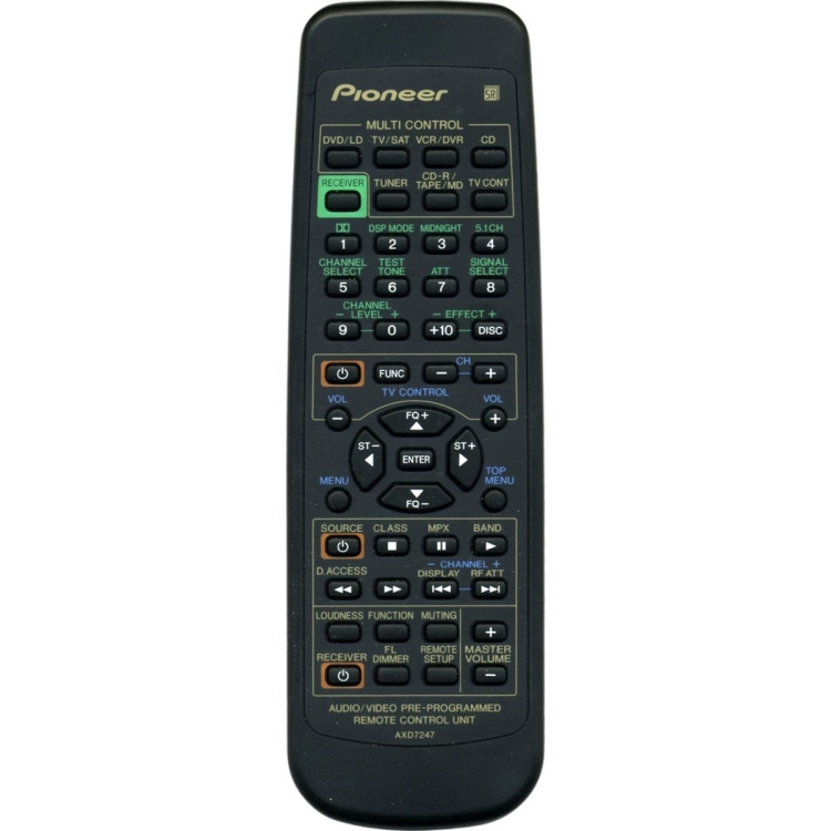 Пульт Pioneer AXD7247, AXD7246 (receiver VSX-609RDS)