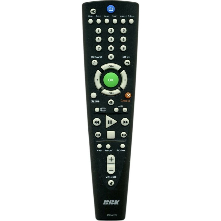 Пульт BBK RC026-17R (оригинальный)