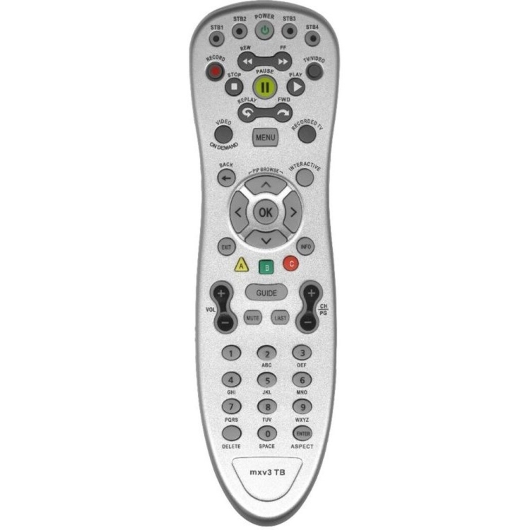 Пульт Huayu для Cisco, Motorola MXV3ТВ серебряный