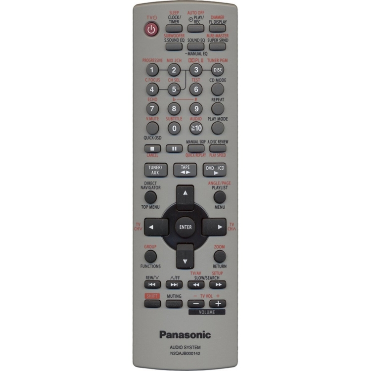 Пульт Panasonic N2QAJB000141 (N2QAJB000142)