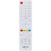 Пульт DEXP Ver.1.0 (H32D7300K/W) белый (оригинальный)