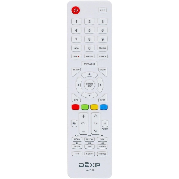 Пульт DEXP Ver.1.0 (H32D7300K/W) белый