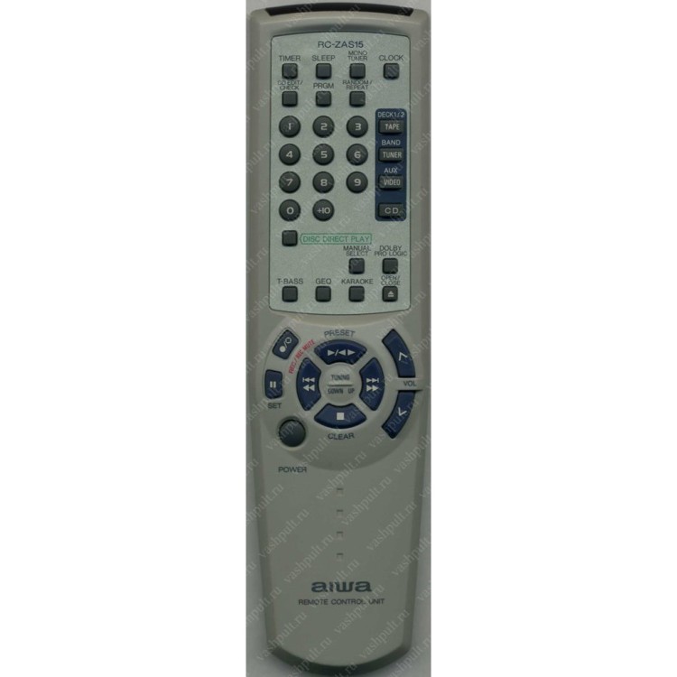 Пульт Aiwa RC-ZAS15 (RC-ZAS05)