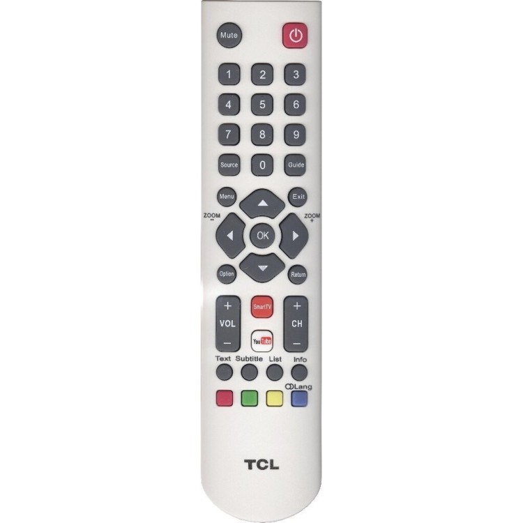 Пульт TCL RC2000E02 (YouTube) белый