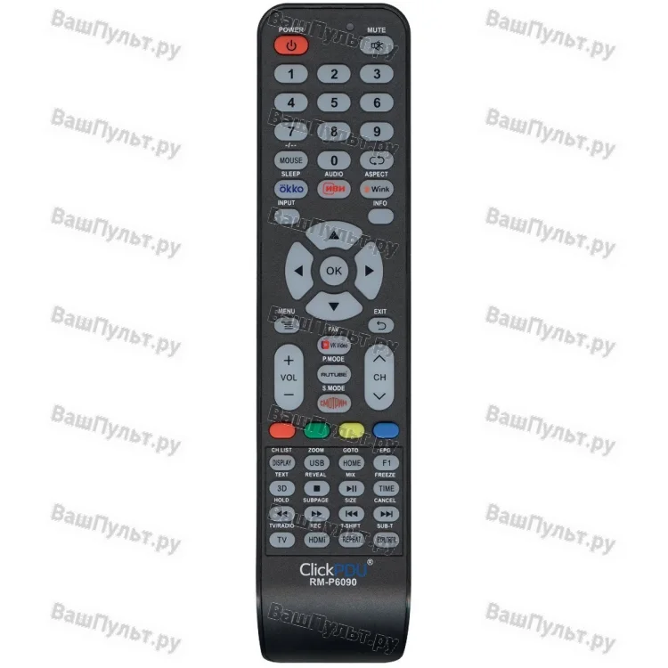 Универсальный пульт ClickPdu для HI (Irbis, Olto) RM-P6090
