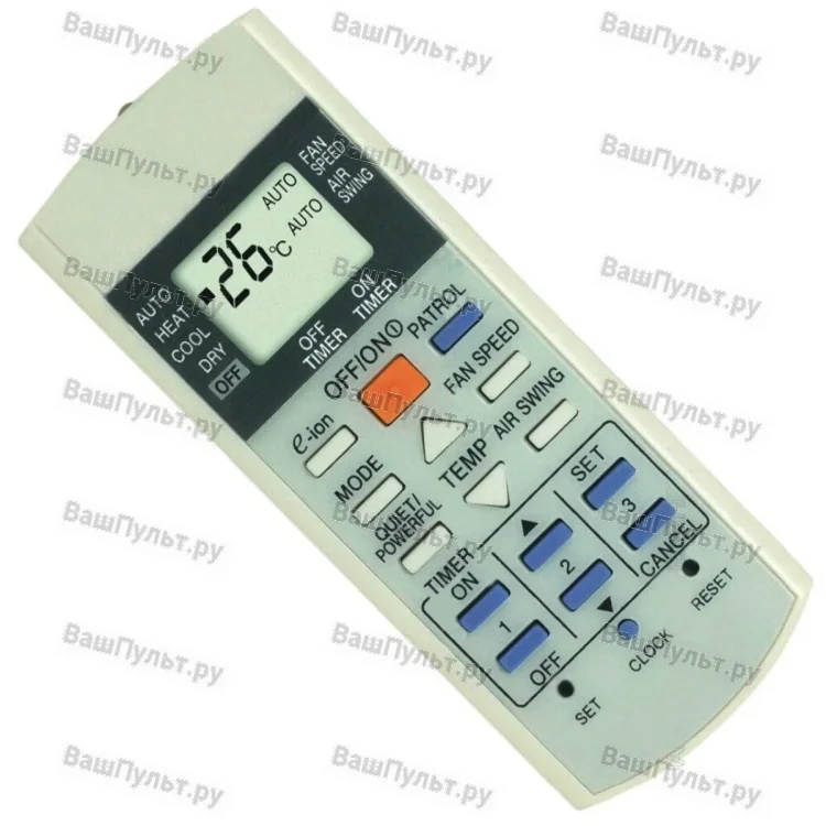 Пульт для кондиционера Panasonic CWA75C2604 (CWA75C2852, CWA75C2654) (оригинальный)