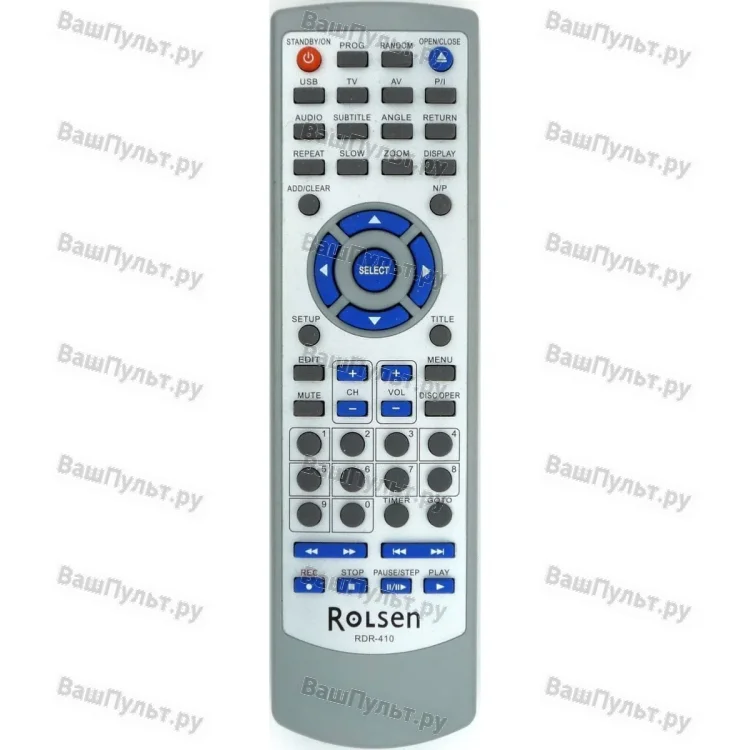 Пульт Rolsen RDR-410/420/430 (DVD pleer) (оригинальный)