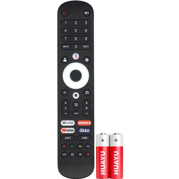 Пульт Huayu для EVO EVO-V1 (голосовое управление) + батарейки