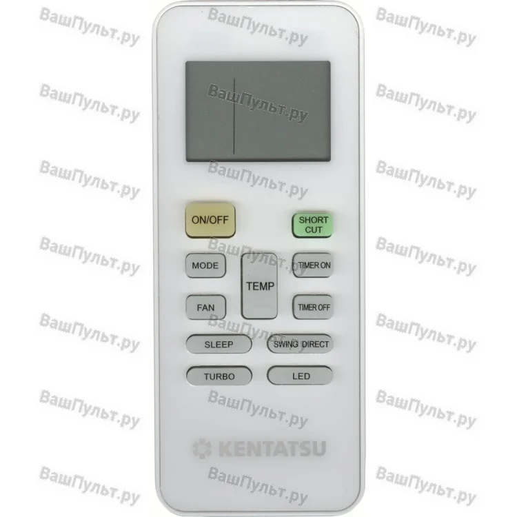 Пульт для кондиционера Kentatsu KIC-72H (оригинальный)