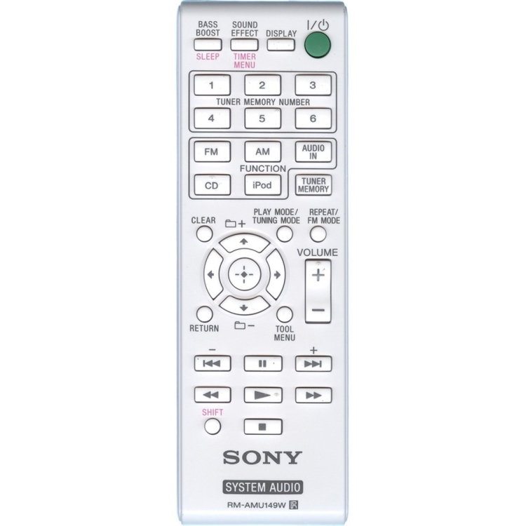 Пульт Sony RM-AMU149W