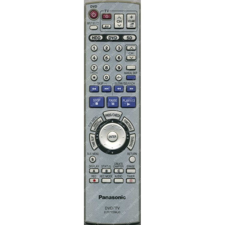 Пульт Panasonic EUR7729KJO
