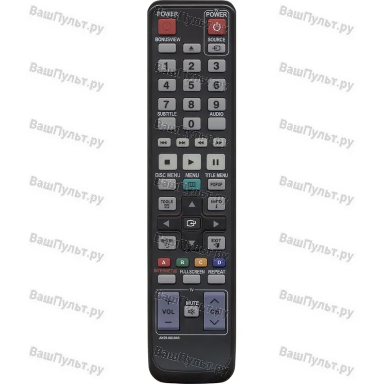 Пульт Huayu для Samsung AK59-00104R