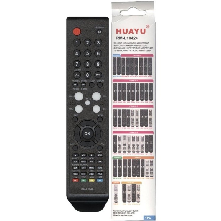 Универсальный пульт Huayu для Supra RM-L1042+2 NEW