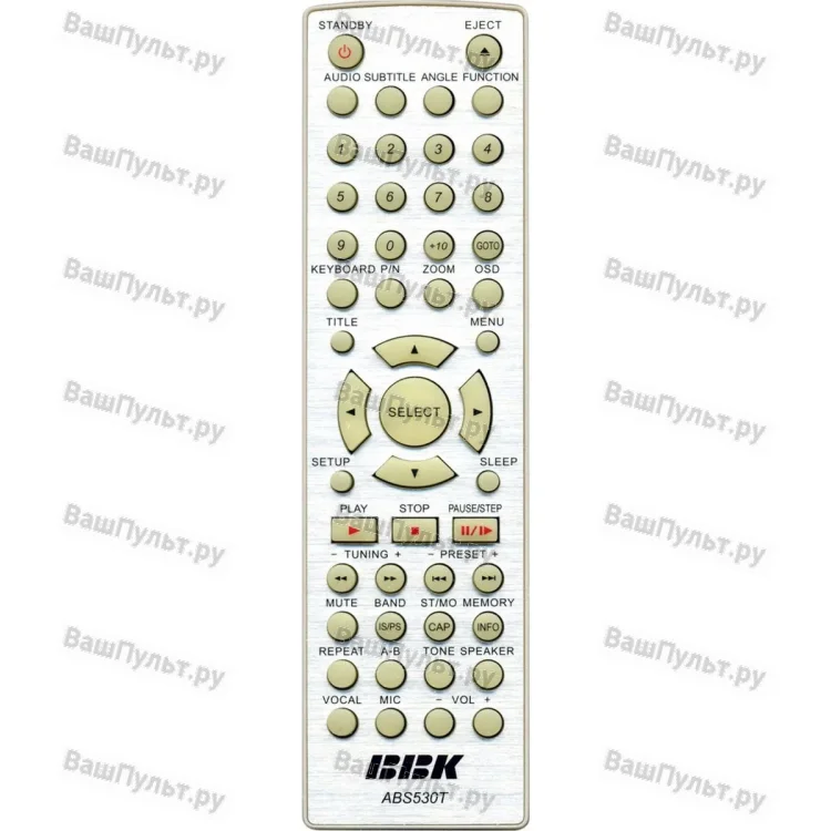 Пульт BBK ABS530T (оригинальный)