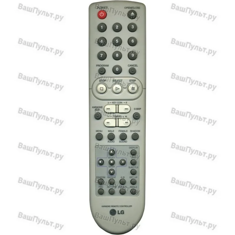 Пульт LG 6710RCQG01A (DVD-03) (оригинальный)