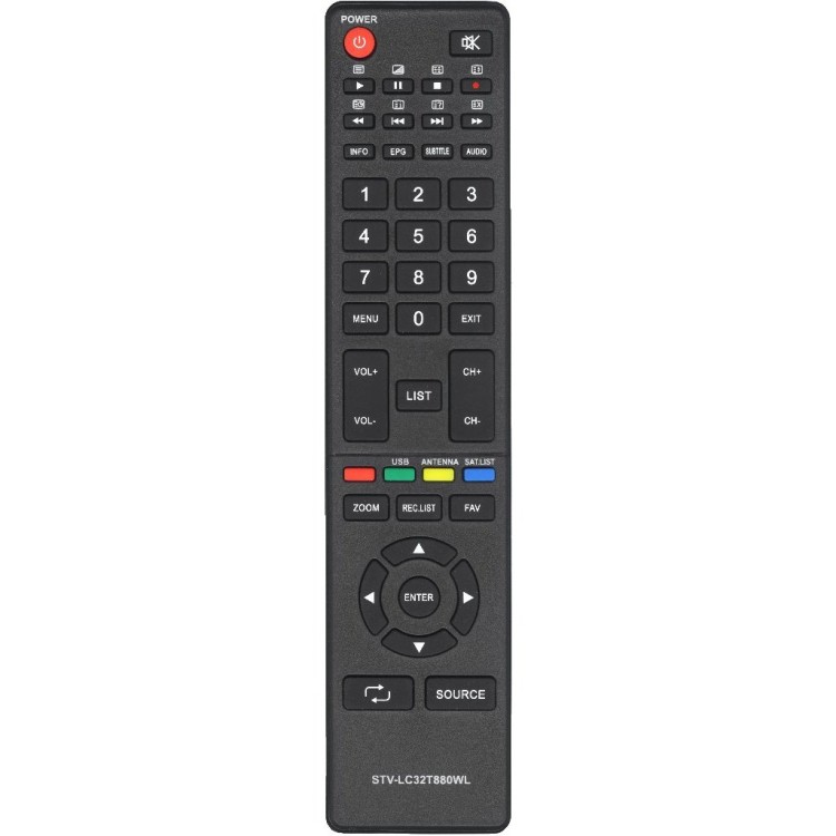 Пульт Huayu для Supra STV-LC32T880WL (STV-LC32T840WL, Mystery MTV-3227LT2, STV-LC22T440FL)