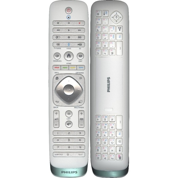 Пульт Philips 9965 900 21555 (YKF355-006, 060414-00833) (двусторонний) (голосовое управление)