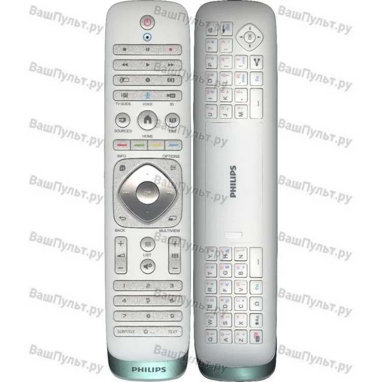 Пульт Philips 9965 900 21555 (YKF355-006, 060414-00833) (двусторонний) (оригинальный)