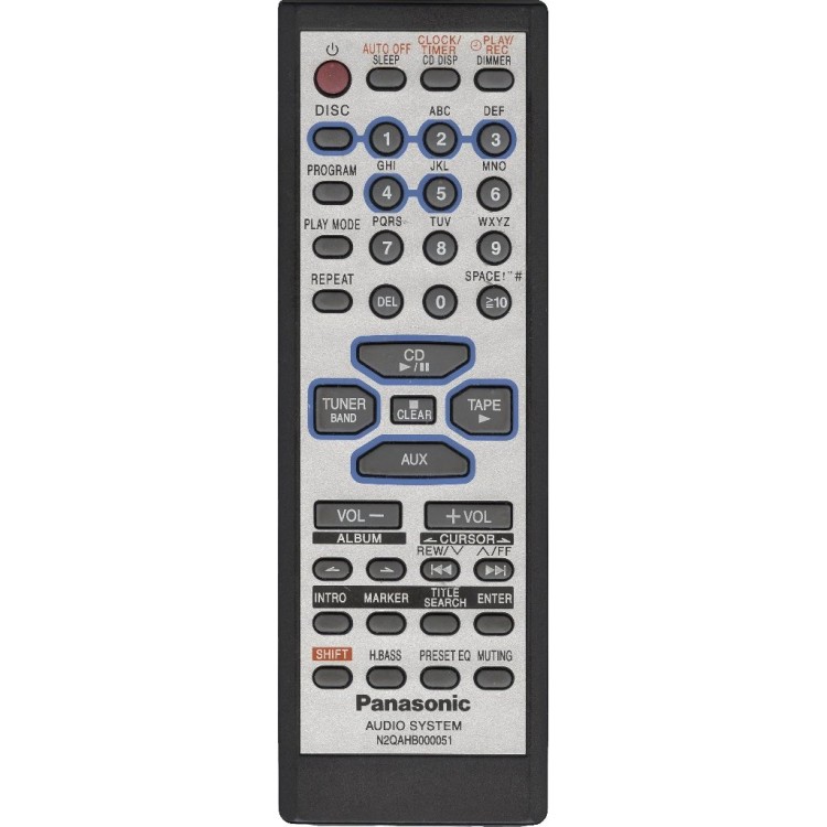 Пульт Panasonic N2QAHB000055 (N2QAHB000051)