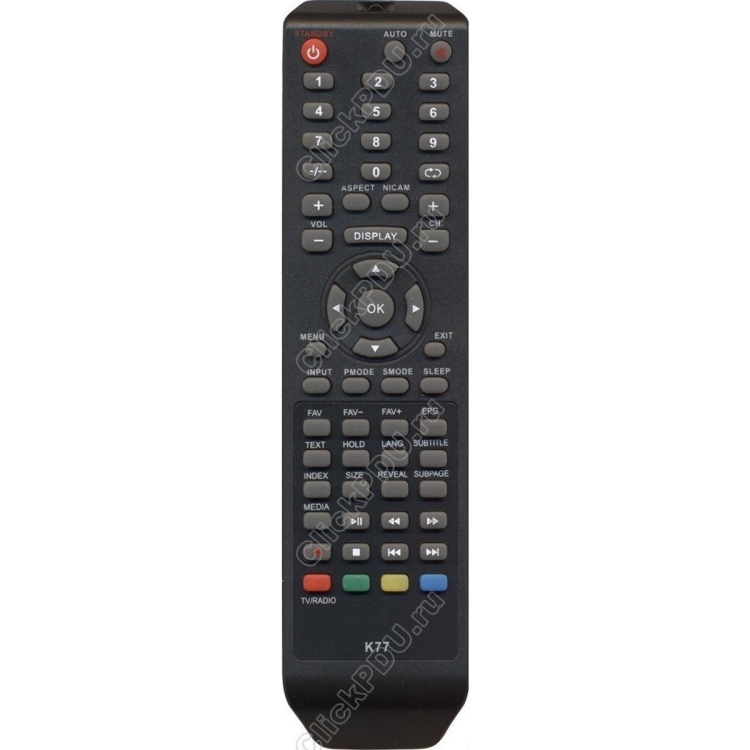 Пульт Polarline K77 (LCD TV)