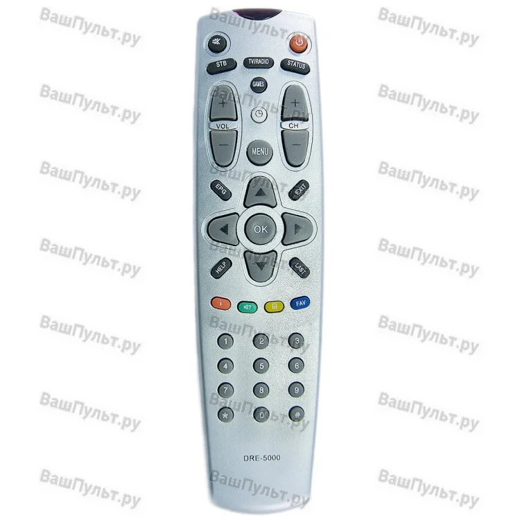 Пульт Huayu для Триколор DRE-5000 (DRE-7300)
