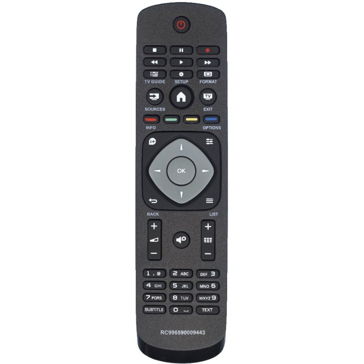 Пульт Huayu для Philips 9965 900 09443 (398GR8BDA1NEPHH (HOF15E717GPD5) (в коробке)