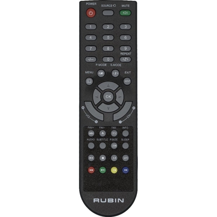 Пульт Рубин XYX-648B1 (RB-19SL2U)
