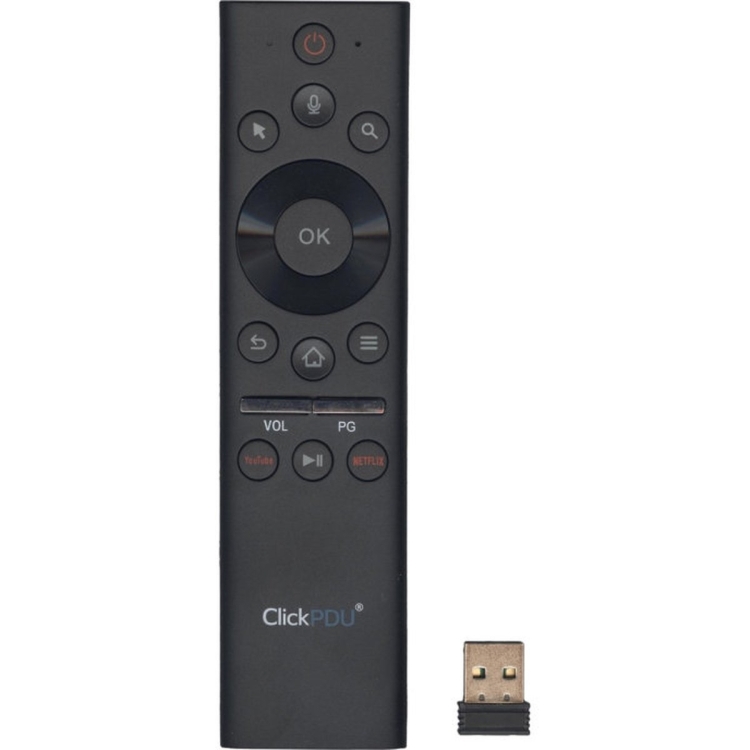 Пульт аэромышь ClickPdu CRC2121B (гироскоп, голосовое управление)