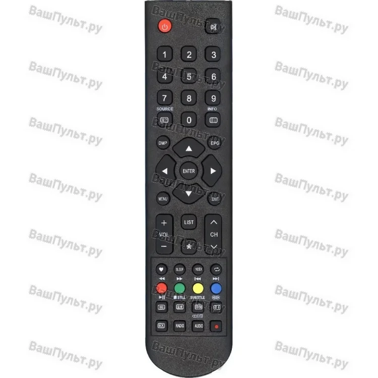 Пульт Huayu для DEXP JKT-106B-2 (HOB1801 в коробке)