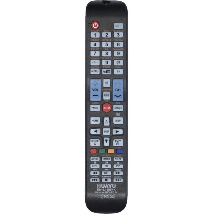 Универсальный пульт Huayu RM-L1195+XPLUS ver.2023 (для разных TV)