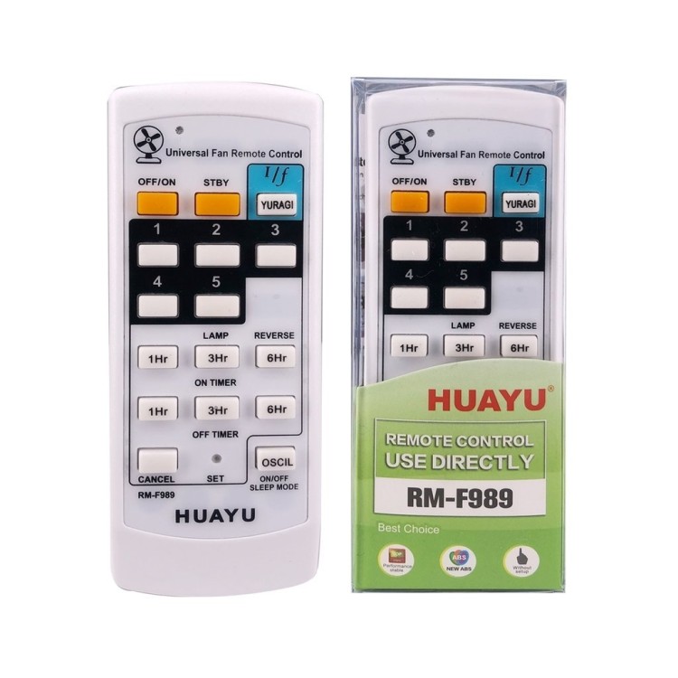 Универсальный пульт Huayu RM-F989 (для вентиляторов)