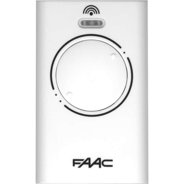 Пульт FAAC XT2 868 SLH LR model 787005 2-х канальный белый для шлагбаума и ворот